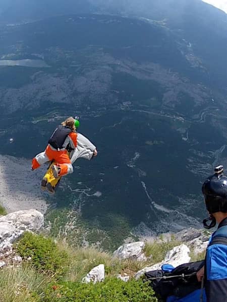 Mich Kemeter takes a wingsuit rodeo ride 
