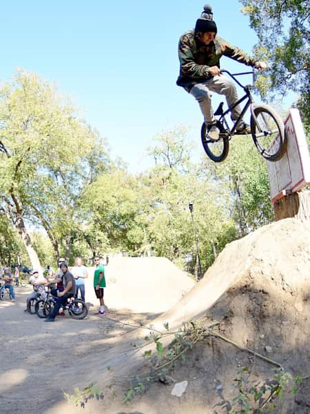 Halloween Jam at 9th Street BMX Trails in Austin Texas