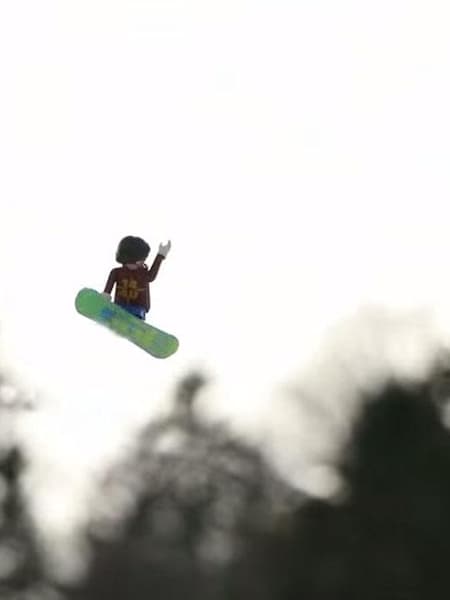 Playmobil Stop Motion Snowboard & Freeski