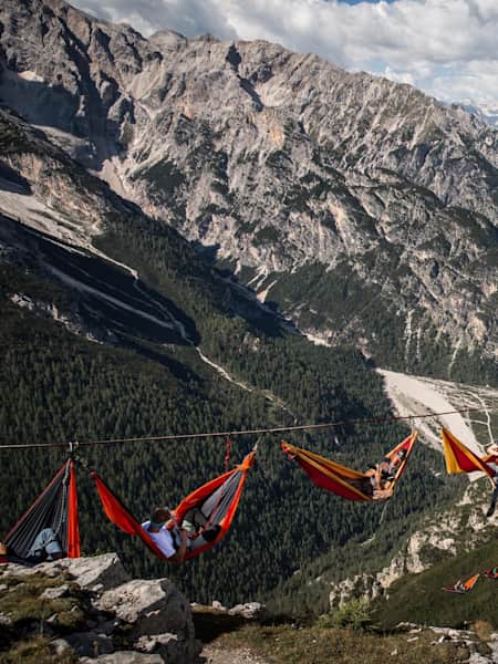 Is this the most hammocks on one line, ever?