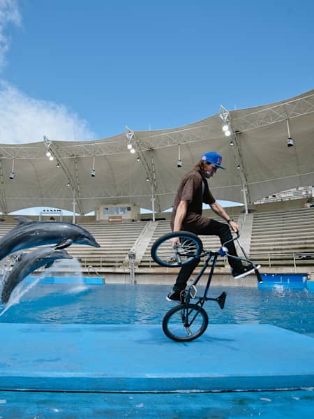 Wacky and surreal BMX and MTB images