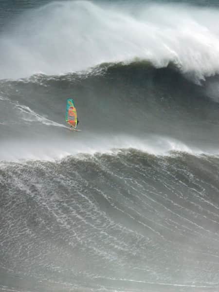 Jason Polakow windsurfing Nazare video Red Bull Surf