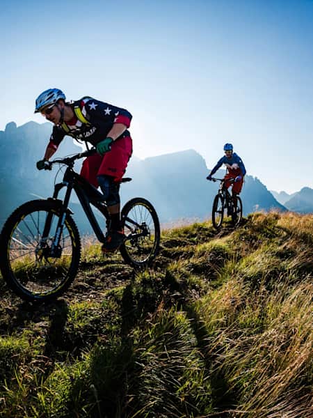Mountain bike riding sale