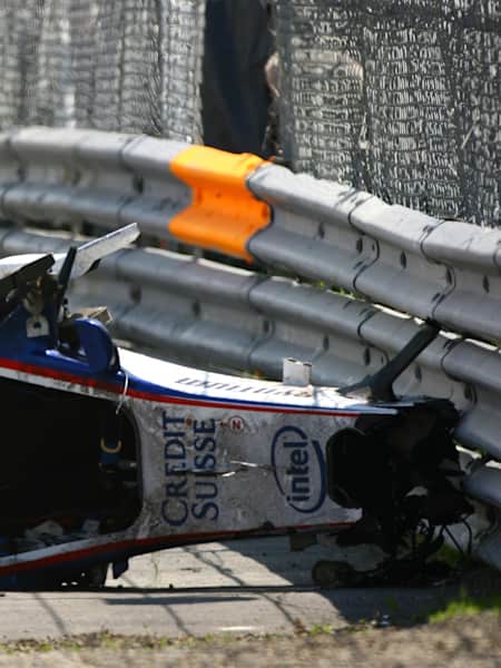 Kubica won the race just a year after this crash