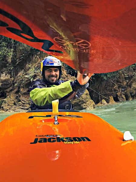 Rafa Ortiz, whitewater pro 