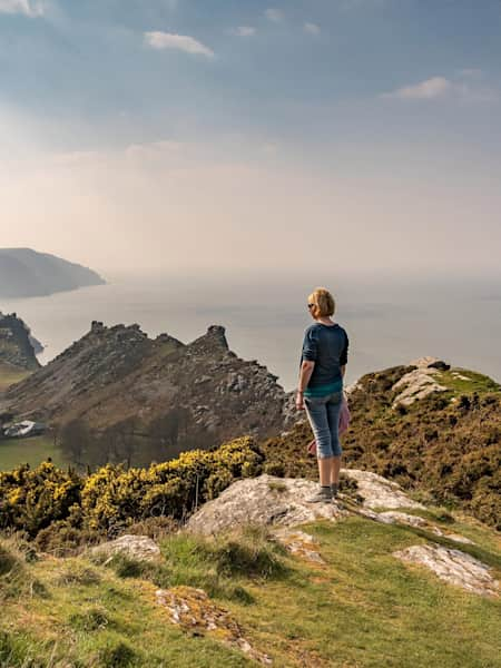 Valley of Rocks on the South West Coast Path