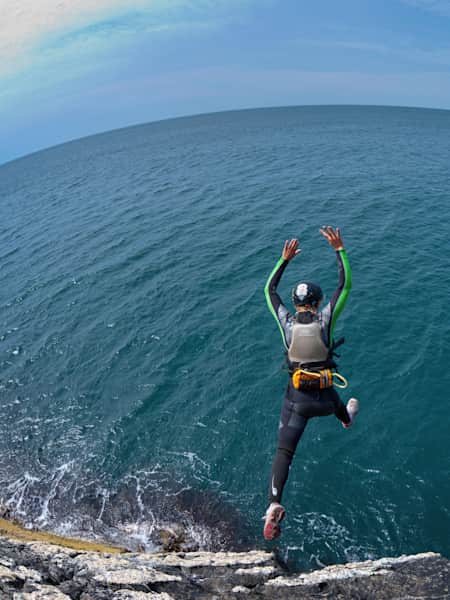 Take a leap of faith and try coasteering