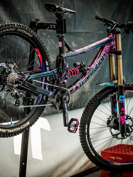 Mountain shop bike bling