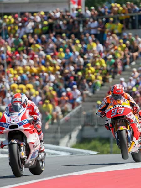 Die MotoGP feiert ihr Comeback in Österreich