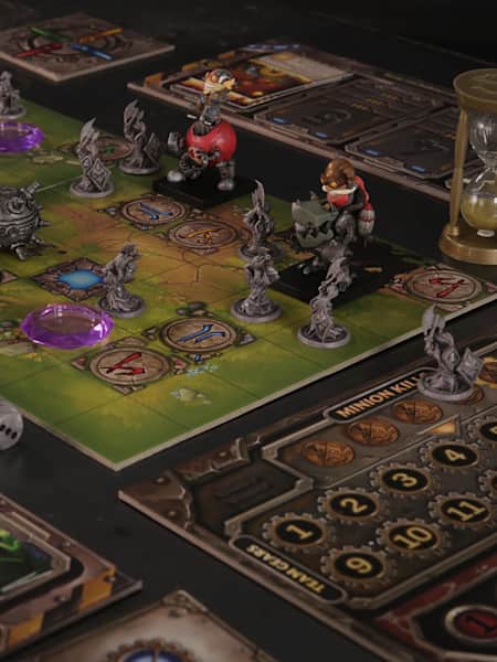 Mechs Vs Minions League of Legends board game interview