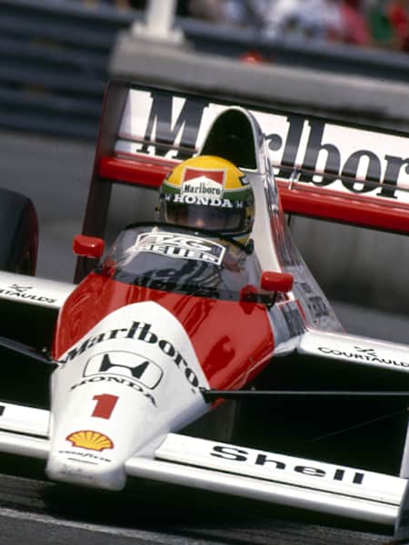 Ayrton Senna, el rey de Mónaco