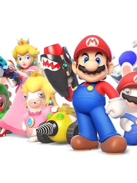 Mario and 2025 the rabbids