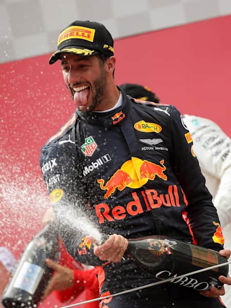 Daniel Ricciardo: So jubeln Formel 1-Sieger