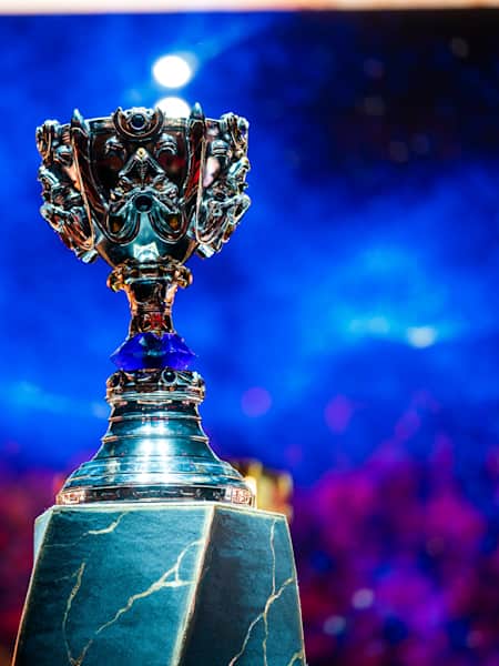 A photo of the Summoners' Cup