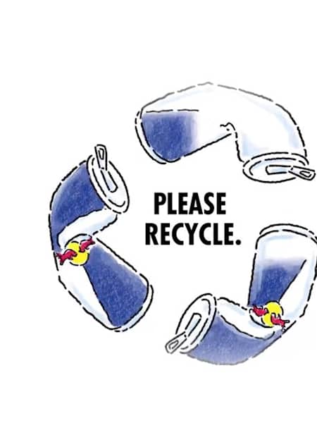 Red Bull Recycle