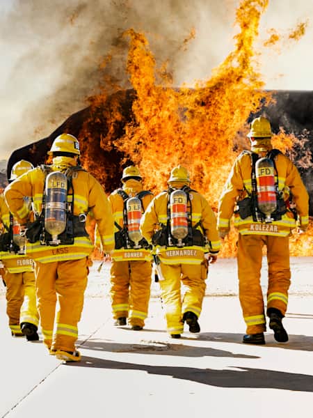 Firefighters' other enemy at the Apple fire: Coronavirus – Press Enterprise