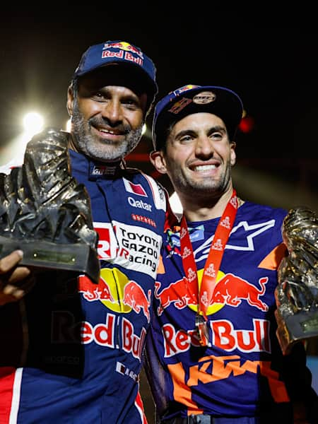 Nasser Al-Attiyah venceu a categoria dos carros e Kevin Benavides conquistou o troféu nas motas no Rally Dakar 2023, entre 31 de dezembro de 2022 e 15 de janeiro de 2023, no deserto da Arábia Saudita.