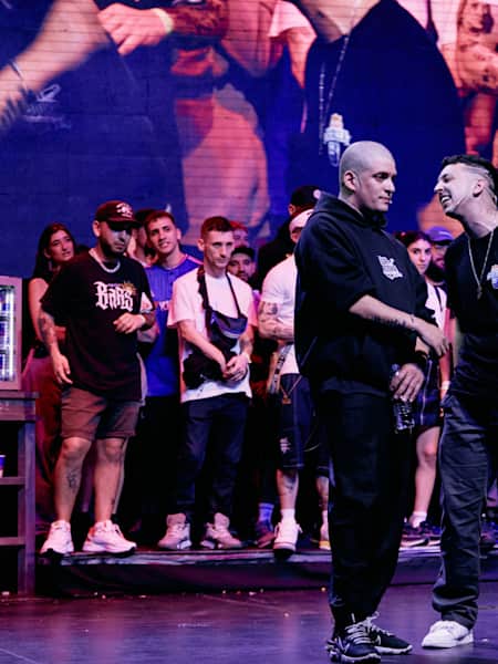 Mecha y Klan en Liga Bazooka