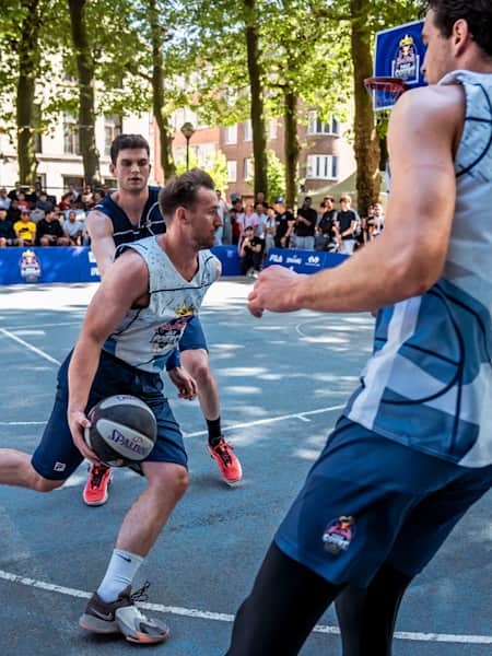 Red Bull Half Court nationale finale in Brussel