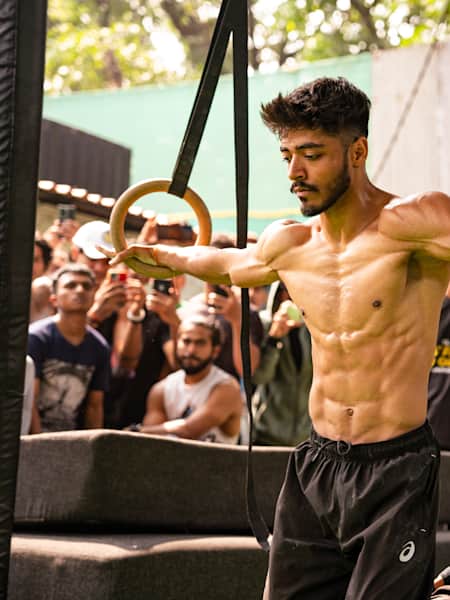 Indian dips exercise top