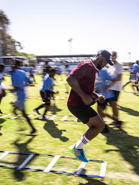 Siya Kolisi | Red Bull Roots Rugby Clinic - Gqeberha