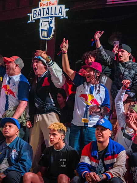 Spectators at Red Bull Batalla National Final in Dallas, Texas