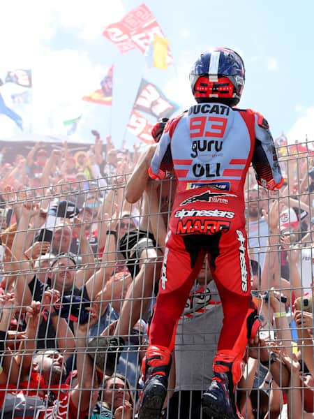 Le pilote espagnol Marc Marquez a terminé deuxième du Grand Prix d'Espagne de MotoGP 2024.