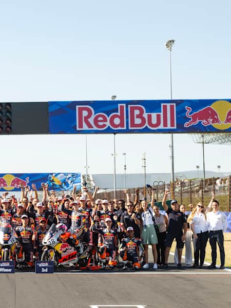 Angel Piqueras, Maximo Quiles, Alvaro Carpe und weitere Teilnehmer des Red Bull MotoGP Rookies Cup 2023