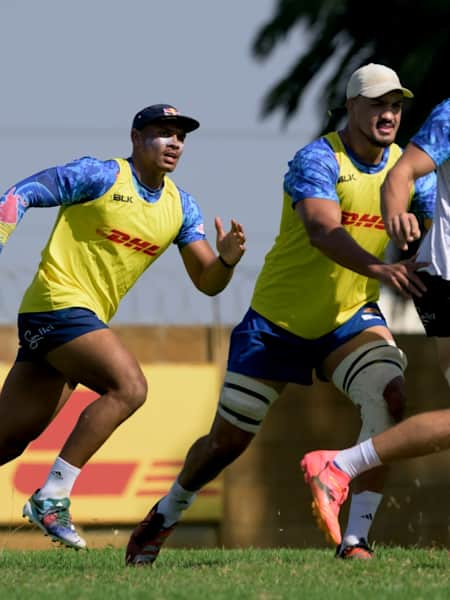 The Stormers in training