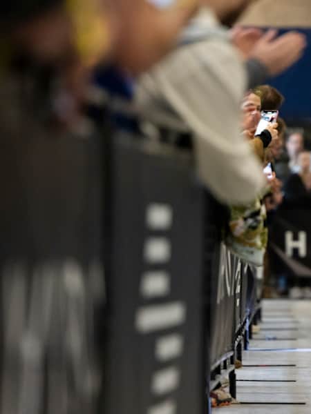 Ida Mathilde Steensgaard competes at Hyrox Denmark 2024 in Bella Center, Copenhagen, Denmark on March 23., 2024.