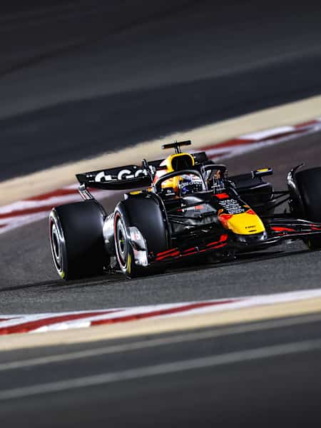 Max Verstappen na testiranju