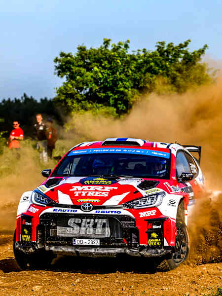 Korhonen is on course to score a maiden ERC win