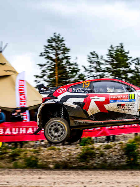 Brynildsen's ERC advantage has been trimmed to 3.9sec