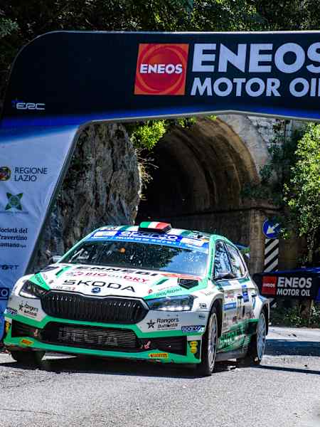 Basso will start the Power Stage in the lead of Rally di Roma Capitale