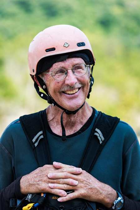 Tom McEwan grew up paddling in Maryland and is credited with the first descent of Great Falls in 1975.