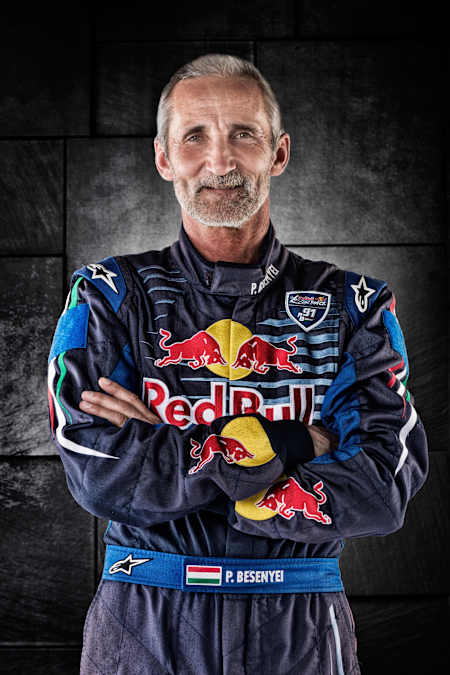 Hungarian Red Bull Air Race pilot Péter Besenyei