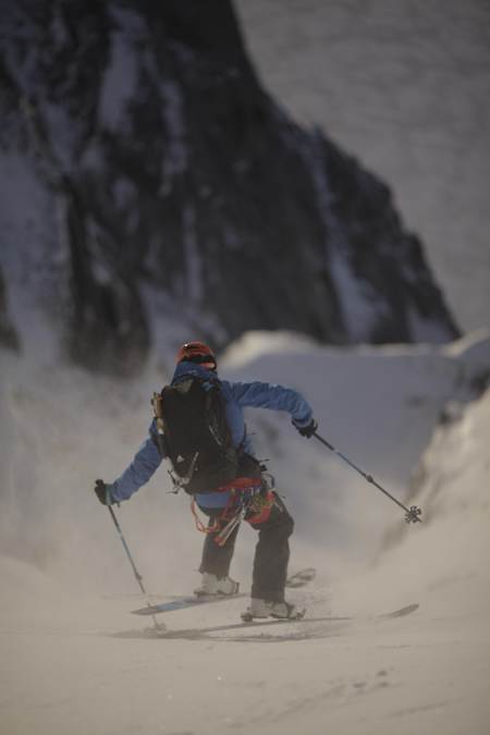François Kern dans un couloir à Baffin