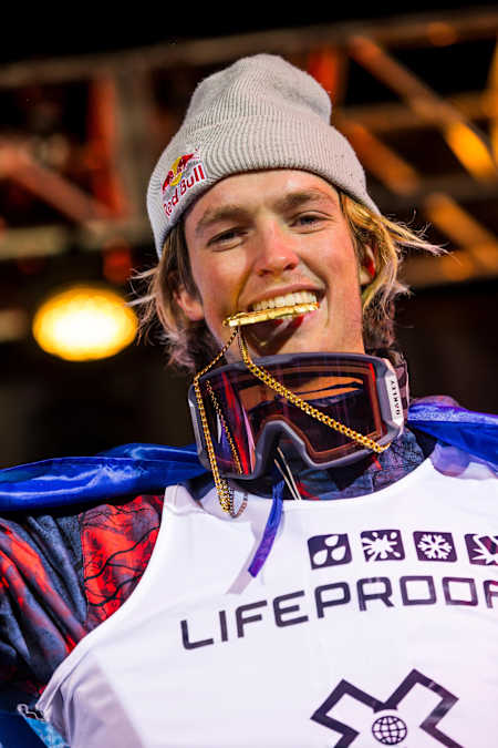 Scotty James poses for a portrait during Men's Snowboard Superpipe at Winter X 2017 in Aspen, CO - USA,  January 26, 2017.