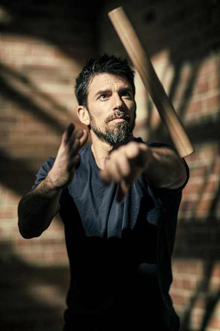 „Ich arbeite oft mit Stöcken“, sagt Portal.