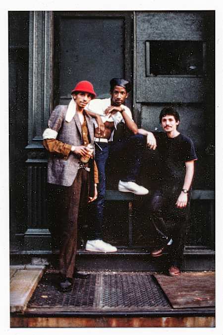 Rammellzee, here with Phase II and Coco, was a street art and hip-hop pioneer who influenced many contemporary artists.