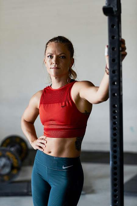 King says she was always fit, but lifting was the missing ingredient.