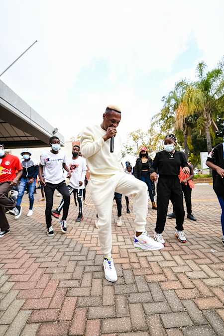 Limpopo Boy performs during Red Bull Dance Your Style Roadshow in Limpopo