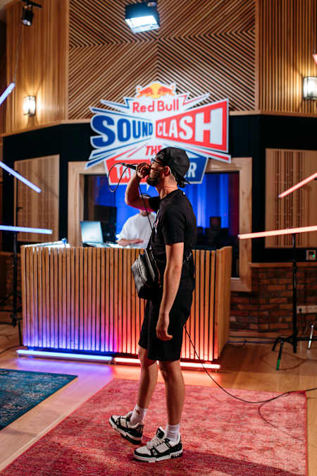 Kabe podczas sesji Red Bull SoundClash - The Takeover