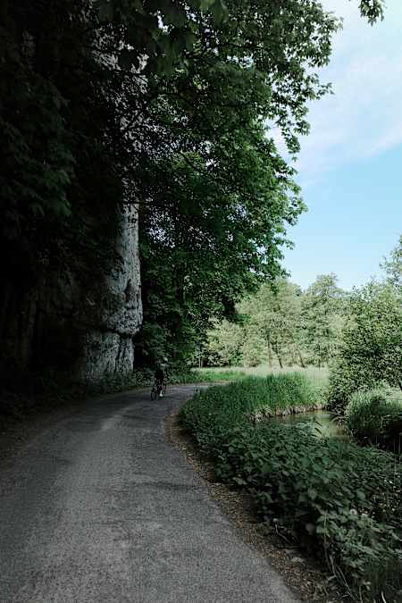 Natalia na trasie przez Dolinki