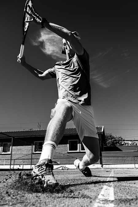 Red Bull-utøver Nicolai Budkov Kjær er Norges fremste tennistalent og klar for å kjempe om en plass i verdenstoppen.