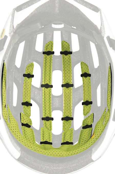 MIPS: acolchoamento interno do capacete tem função de proteção extra