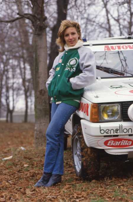 Evelyne Dhéliat a participé en tant que copilote pour l'édition 1984