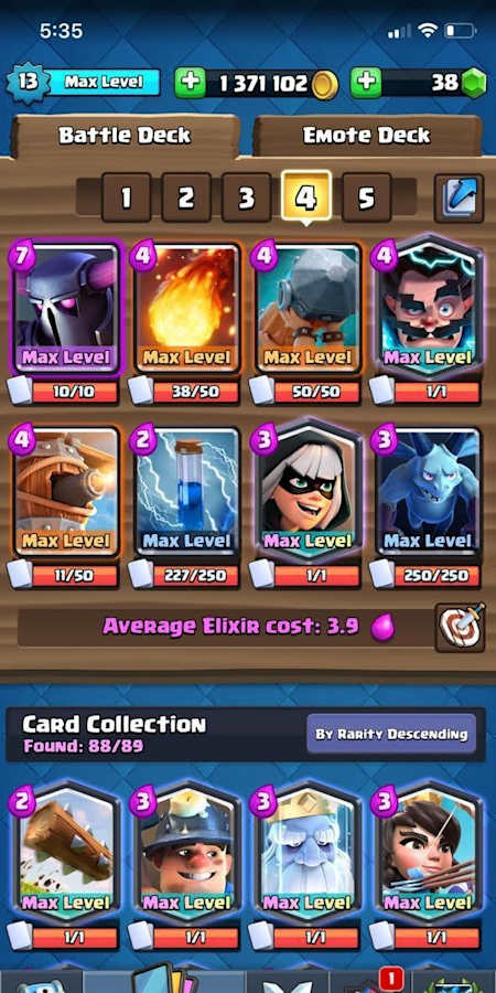 Deck Sergio Ramos en MEO