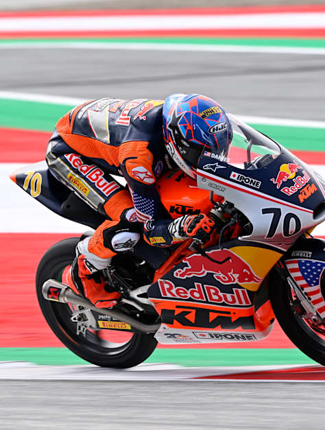 Kristian Daniel Jr. on his way to pole in Spielberg 2026