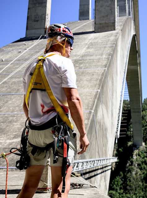 Thomas van Tonder on Bloukrans Bridge